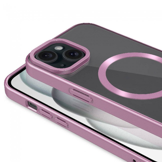 Apple iPhone 15 Kılıf Mat Tasarımlı Magsafe Wireless Şarj Özellikli Zore Mat Setro Kapak Apple iPhone 15 Kılıf Mat Tasarımlı Magsafe Wireless Şarj Özellikli Zore Mat Setro Kapak