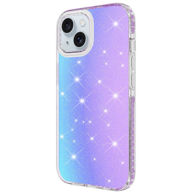 Bal-z Apple iPhone 15 Kılıf Parlak Renk Geçişli  Velle Kapak