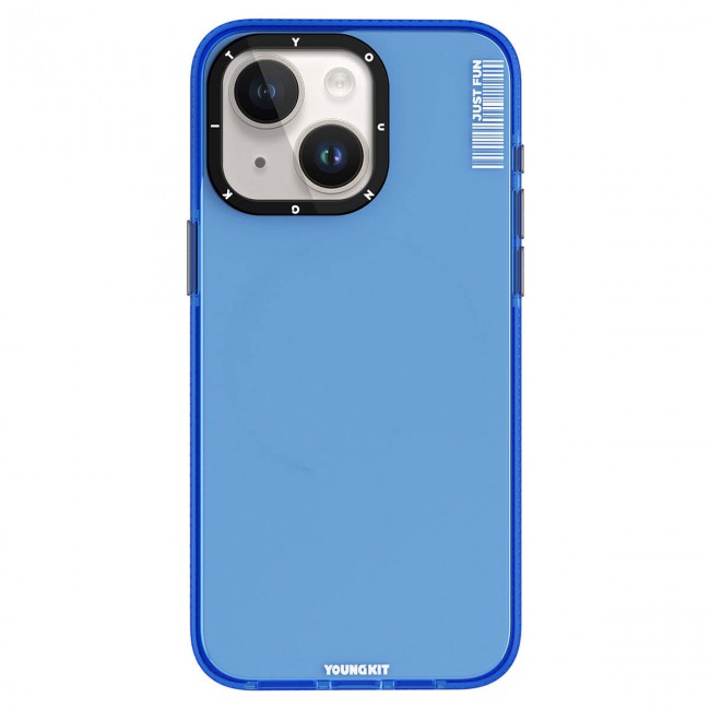 Apple iPhone 15 Kılıf Pürüzsüz Düz Arka Yüzey YoungKit Crystal Color Serisi Kapak Apple iPhone 15 Kılıf Pürüzsüz Düz Arka Yüzey YoungKit Crystal Color Serisi Kapak