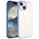 Apple iPhone 15 Kılıf Sert PC Renkli Çerçeveli Zore Riksos Kapak Apple iPhone 15 Kılıf Sert PC Renkli Çerçeveli Zore Riksos Kapak
