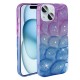 Apple iPhone 15 Kılıf Simli 3D Desenli Zore Hacar Kapak Apple iPhone 15 Kılıf Simli 3D Desenli Zore Hacar Kapak