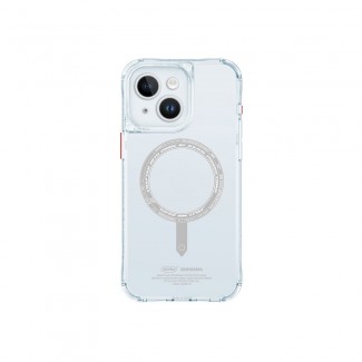 Apple iPhone 15 Kılıf SkinArma Şeffaf Airbag Tasarımlı M-safe Şarj Özellikli Saido Kapak Apple iPhone 15 Kılıf SkinArma Şeffaf Airbag Tasarımlı M-safe Şarj Özellikli Saido Kapak