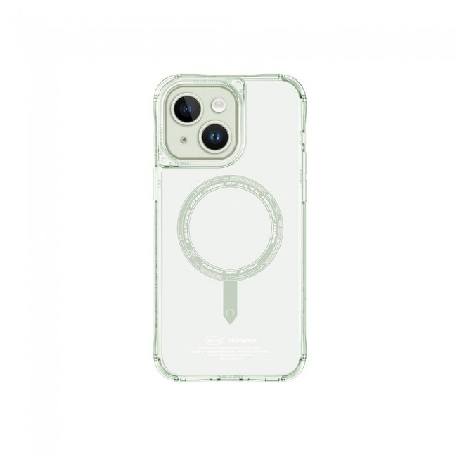Apple iPhone 15 Kılıf SkinArma Şeffaf Airbag Tasarımlı Magsafe Şarj Özellikli Saido Kapak Apple iPhone 15 Kılıf SkinArma Şeffaf Airbag Tasarımlı Magsafe Şarj Özellikli Saido Kapak