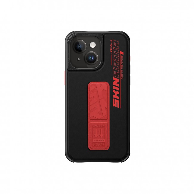 Apple iPhone 15 Kılıf SkinArma Standlı Deri Görünümlü Slate Kapak Apple iPhone 15 Kılıf SkinArma Standlı Deri Görünümlü Slate Kapak