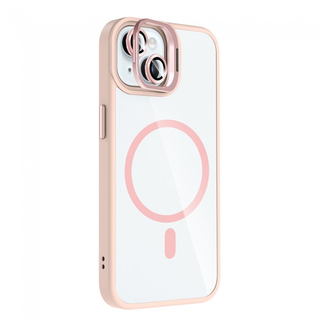 Apple iPhone 15 Kılıf Standlı ve Kamera Lens Hediyeli M-Safe Şarj Özellikli Zore Etro Kapak Apple iPhone 15 Kılıf Standlı ve Kamera Lens Hediyeli M-Safe Şarj Özellikli Zore Etro Kapak