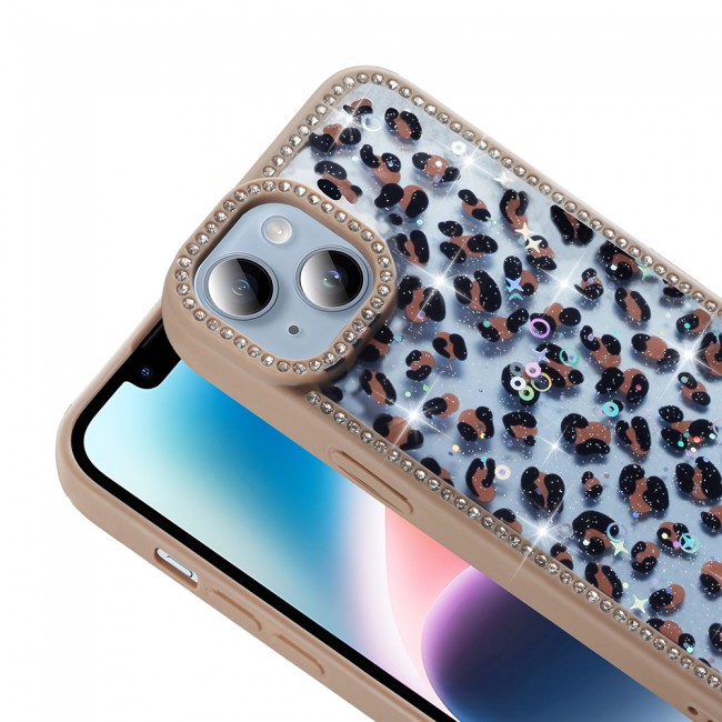 Apple iPhone 15 Kılıf Taşlı ve Simli Tasarım Zore Azra Kapak Apple iPhone 15 Kılıf Taşlı ve Simli Tasarım Zore Azra Kapak