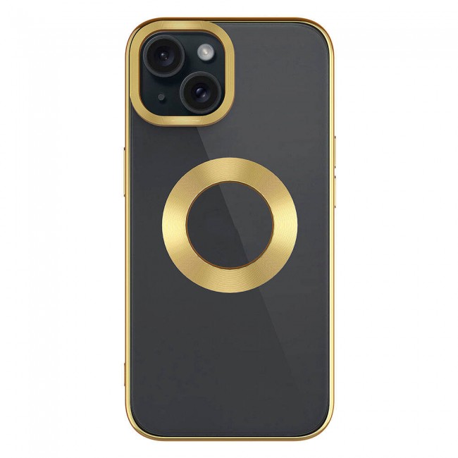 Apple iPhone 15 Kılıf Tek Kamera Çerçeveli Logo Gösteren Zore Omega Kapak Apple iPhone 15 Kılıf Tek Kamera Çerçeveli Logo Gösteren Zore Omega Kapak