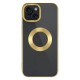 Apple iPhone 15 Kılıf Tek Kamera Çerçeveli Logo Gösteren Zore Omega Kapak Apple iPhone 15 Kılıf Tek Kamera Çerçeveli Logo Gösteren Zore Omega Kapak