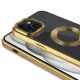 Apple iPhone 15 Kılıf Tek Kamera Çerçeveli Logo Gösteren Zore Omega Kapak Apple iPhone 15 Kılıf Tek Kamera Çerçeveli Logo Gösteren Zore Omega Kapak