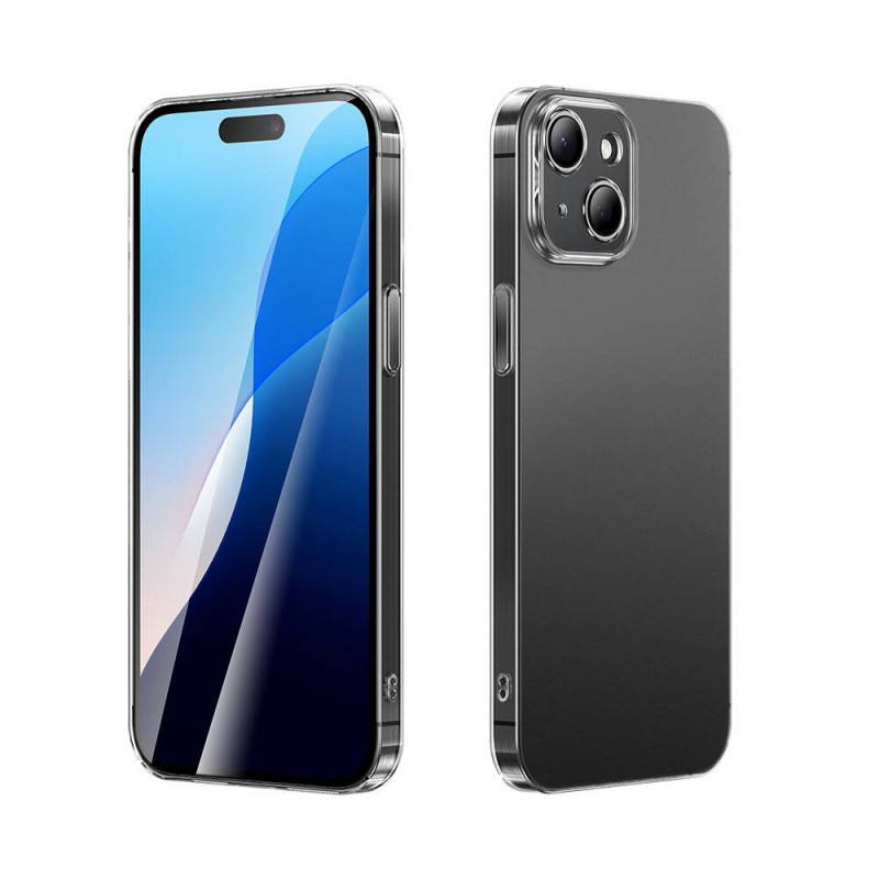 Bal-z Apple iPhone 15 Kılıf Toz Önleyici Zore Helo Kapak