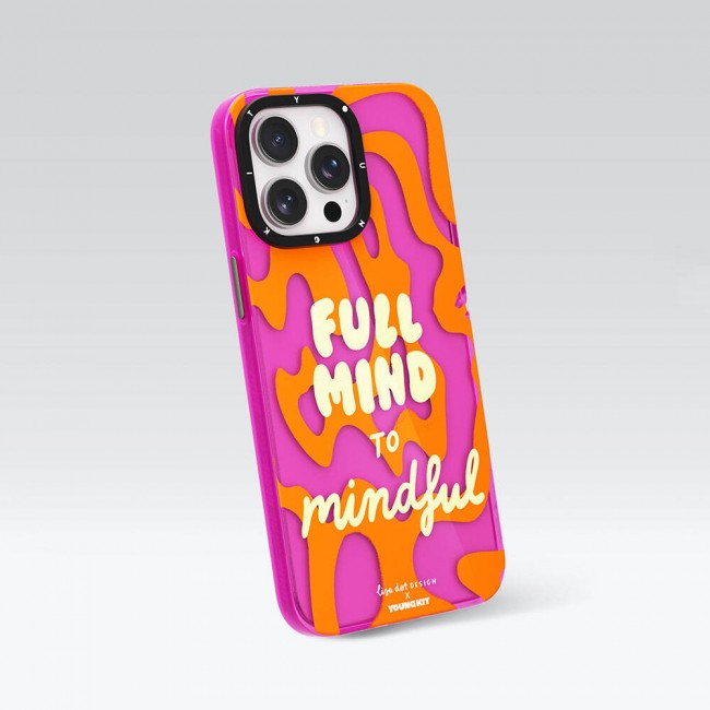 Apple iPhone 15 Kılıf Yazı Desenli Youngkit Mindfulness Serisi Kapak Apple iPhone 15 Kılıf Yazı Desenli Youngkit Mindfulness Serisi Kapak