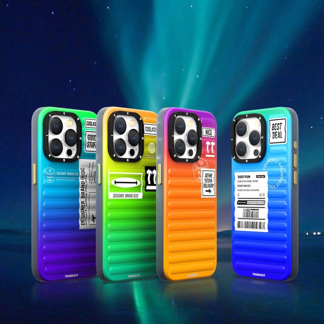 Apple iPhone 15 Kılıf YoungKit The Secret Color Serisi Kapak