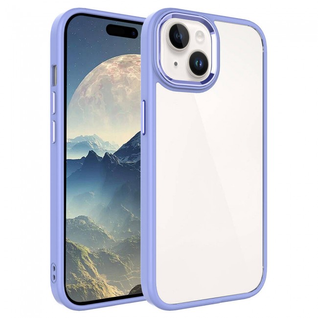 Apple iPhone 15 Kılıf Zore Krom Kapak Apple iPhone 15 Kılıf Zore Krom Kapak