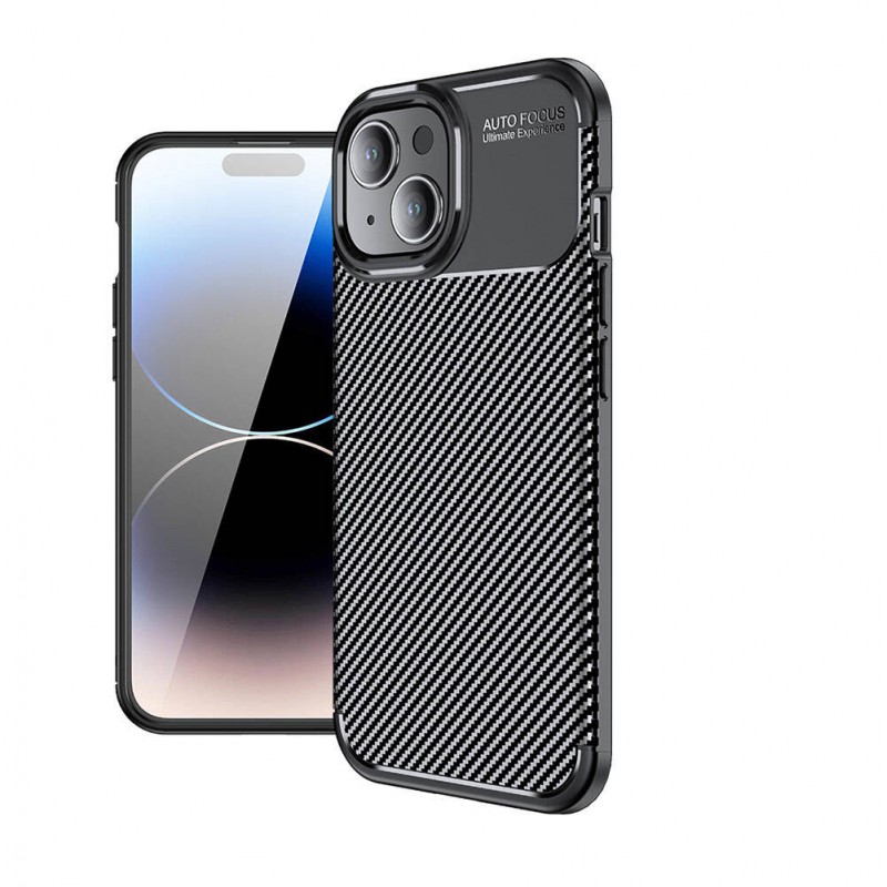 Bal-z Apple iPhone 15 Kılıf  Negro Silikon Kapak