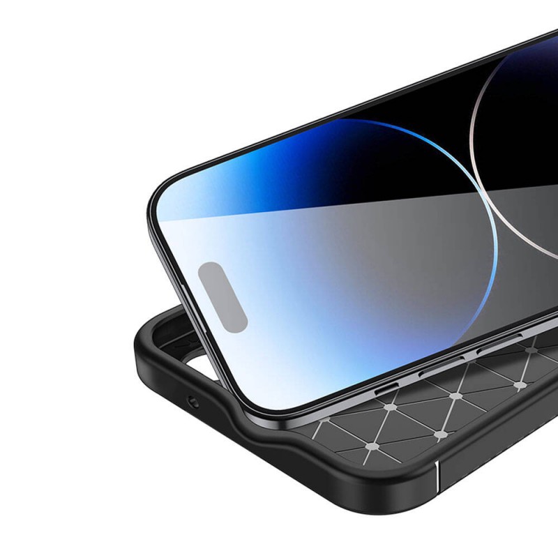 Bal-z Apple iPhone 15 Kılıf  Negro Silikon Kapak