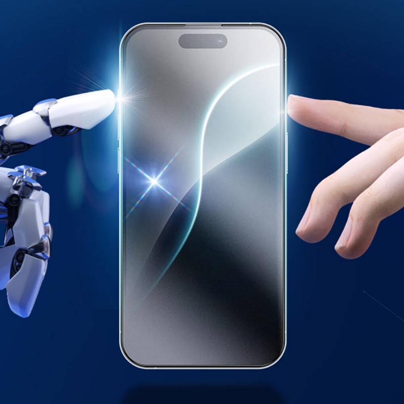 Bal-z Apple iPhone 15 Plus Benks JoyTouch Mat Oyun Ekran Koruyucu + Kolay Uygulama Aparatı