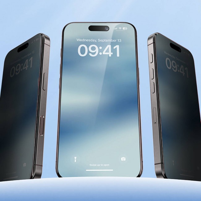 Apple iPhone 15 Plus Benks Ultra Shield 0.4mm Privacy Ekran Koruyucu + Kolay Uygulama Aparatlı Apple iPhone 15 Plus Benks Ultra Shield 0.4mm Privacy Ekran Koruyucu + Kolay Uygulama Aparatlı