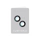 Apple iPhone 15 Plus CaseWorld Alloy Serisi Oleofobik Anti Reflective Kamera Lens Koruyucu