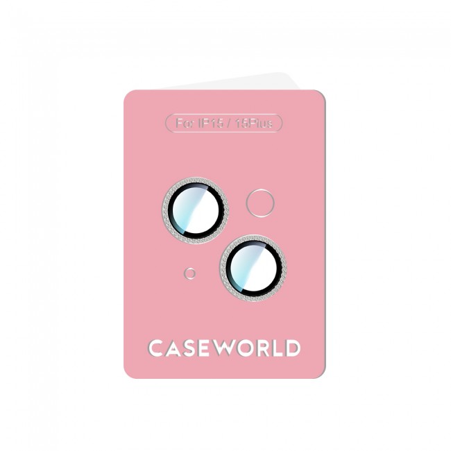 Apple iPhone 15 Plus CaseWorld Alloy Sparkling Diamond Serisi Taşlı Lens Koruyucu Apple iPhone 15 Plus CaseWorld Alloy Sparkling Diamond Serisi Taşlı Lens Koruyucu