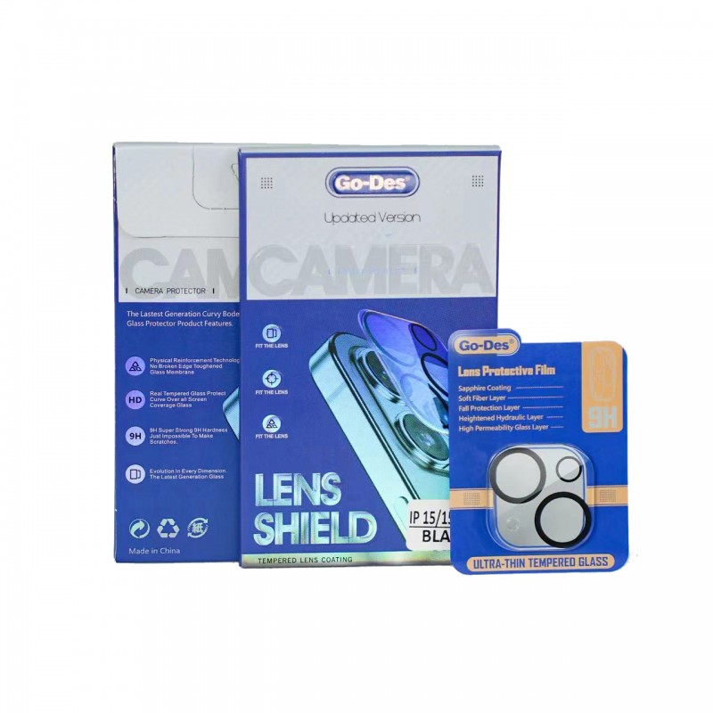 Bal-z Apple iPhone 15 Plus Go Des Lens Shield CL-14 Kamera Lens Koruyucu