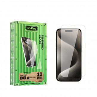 Apple iPhone 15 Plus Go Des Parmak İzi Bırakmayan 9H Oleofobik Bom Glass Ekran Koruyucu 10'lu Paket Apple iPhone 15 Plus Go Des Parmak İzi Bırakmayan 9H Oleofobik Bom Glass Ekran Koruyucu 10'lu Paket