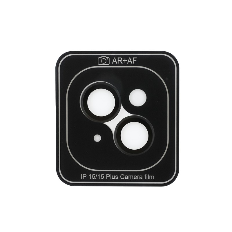 Bal-z Apple iPhone 15 Plus Guess Orjinal Lisanslı Metal Kamera Lens Koruyucu