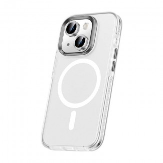 Apple iPhone 15 Plus Kılıf Airbagli M-safe Wireless Şarj Özellikli Lens Koruyuculu Zore Klaptika Kapak Apple iPhone 15 Plus Kılıf Airbagli M-safe Wireless Şarj Özellikli Lens Koruyuculu Zore Klaptika Kapak