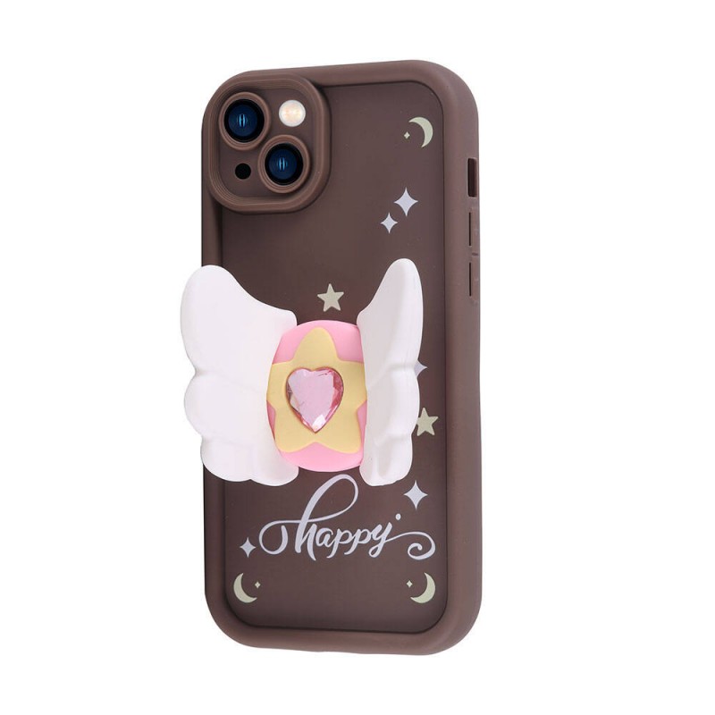 Bal-z Apple iPhone 15 Plus Kılıf Kamera Korumalı Figür Tasarımlı  Kapya Kapak