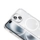 Apple iPhone 15 Plus Kılıf M-safe Şarj Özellikli Parlayan Simli Saydam Renkli Zore Maris Kapak Apple iPhone 15 Plus Kılıf M-safe Şarj Özellikli Parlayan Simli Saydam Renkli Zore Maris Kapak