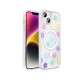 Apple iPhone 15 Plus Kılıf M-Safe Şarj Özellikli Şeffaf Zore Folk Sert Kapak Apple iPhone 15 Plus Kılıf M-Safe Şarj Özellikli Şeffaf Zore Folk Sert Kapak