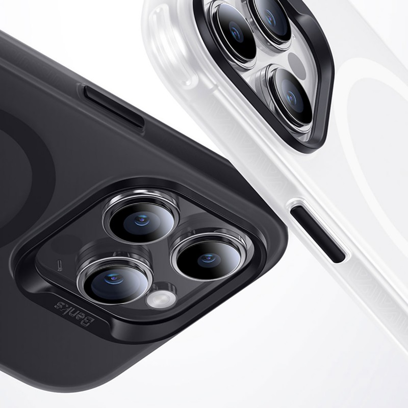 Bal-z Apple iPhone 15 Plus Kılıf M-safe Şarj Özellikli Benks Lucid Armor Kapak