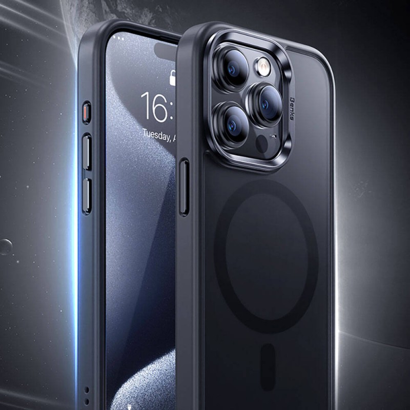 Bal-z Apple iPhone 15 Plus Kılıf M-safe Şarj Özellikli Benks Mist Protective Kapak