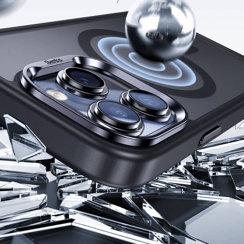 Bal-z Apple iPhone 15 Plus Kılıf M-safe Şarj Özellikli Benks Mist Protective Kapak