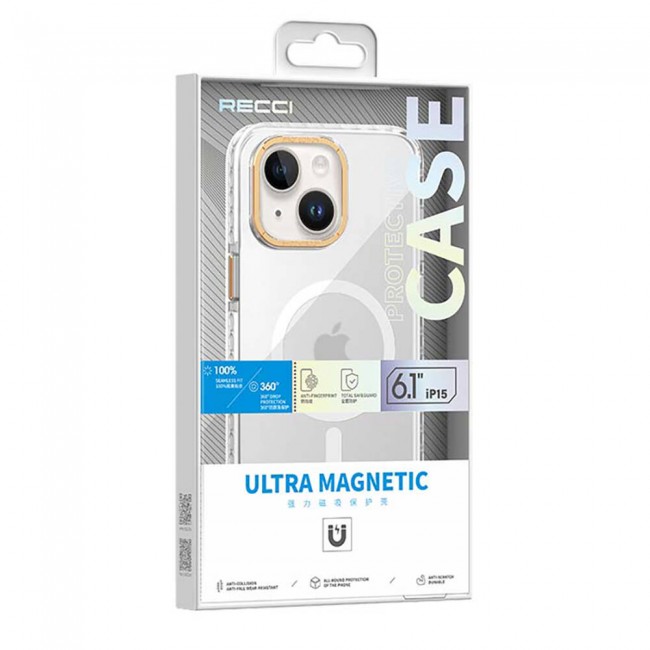 Apple iPhone 15 Plus Kılıf Magsafe Şarj Özellikli Cam Arka Yüzey Recci Michelin Serisi Kapak Apple iPhone 15 Plus Kılıf Magsafe Şarj Özellikli Cam Arka Yüzey Recci Michelin Serisi Kapak