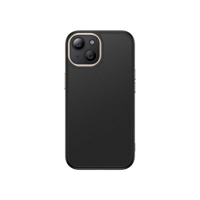 Bal-z Apple iPhone 15 Plus Kılıf M-safe Şarj Özellikli Karbon Fiber Görünümlü Zore Antina Kapak