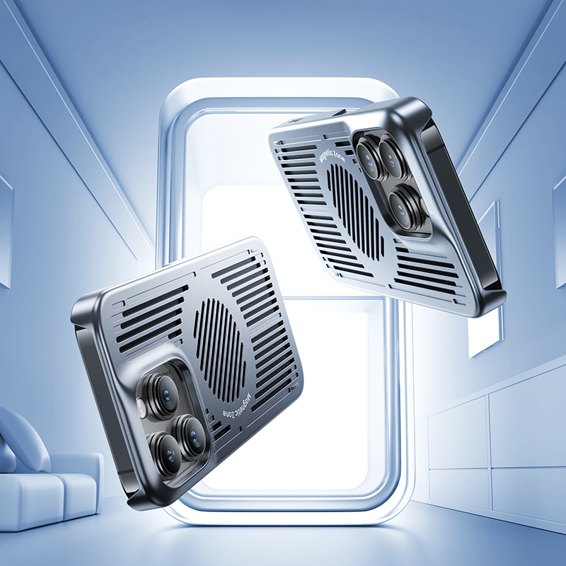 Bal-z Apple iPhone 15 Plus Kılıf M-safe Şarj ve Soğutucu Özellikli Benks Biliz Kapak