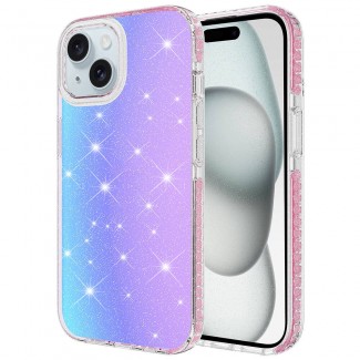 Apple iPhone 15 Plus Kılıf Parlak Renk Geçişli Zore Velle Kapak Apple iPhone 15 Plus Kılıf Parlak Renk Geçişli Zore Velle Kapak