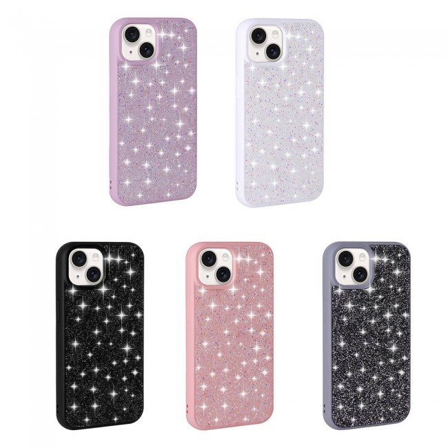 Apple iPhone 15 Plus Kılıf Parlak Taşlı Tasarım Zore Pırlanta Kapak Apple iPhone 15 Plus Kılıf Parlak Taşlı Tasarım Zore Pırlanta Kapak