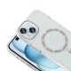 Apple iPhone 15 Plus Kılıf Taşlı Tasarım M-safe Şarj Özellikli Zore Koment Silikon Kapak Apple iPhone 15 Plus Kılıf Taşlı Tasarım M-safe Şarj Özellikli Zore Koment Silikon Kapak