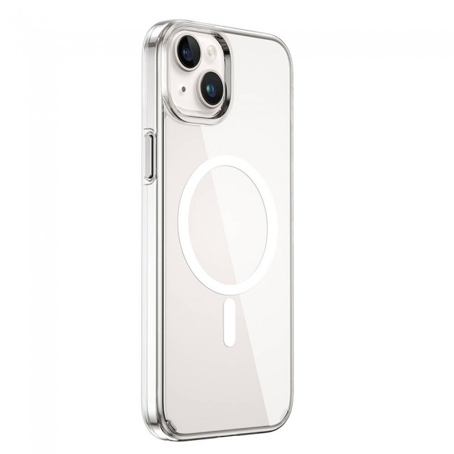 Apple iPhone 15 Plus Kılıf Wiwu BC-022 Magsafe Şarj Özellikli Şeffaf Transparan Kapak Apple iPhone 15 Plus Kılıf Wiwu BC-022 Magsafe Şarj Özellikli Şeffaf Transparan Kapak
