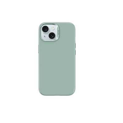 Bal-z Apple iPhone 15 Plus Kılıf Wiwu SP-019 M-safe Şarj Özellikli Vegan Leather Deri Kapak