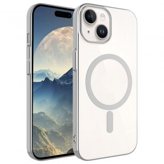 Apple iPhone 15 Plus Kılıf Zore Wireless Şarj Özellikli Pixel M-safe Kapak Apple iPhone 15 Plus Kılıf Zore Wireless Şarj Özellikli Pixel M-safe Kapak