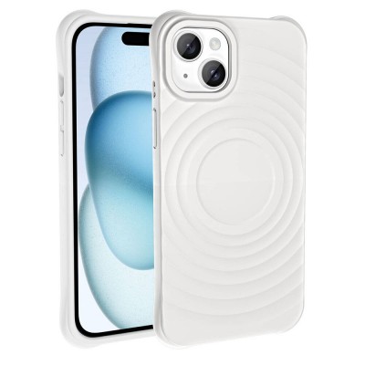 Bal-z Apple iPhone 15 Plus M-safe Şarj Özellikli Airbagli Mat Görünümlü  Hepi Kapak