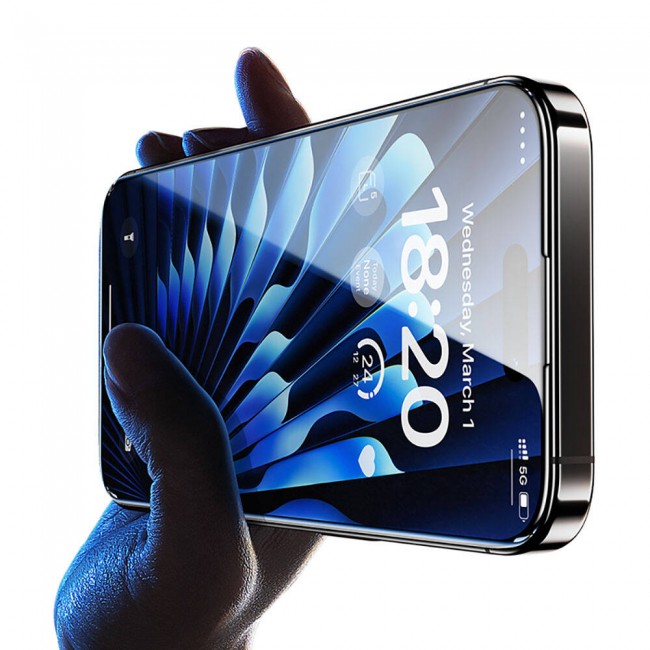 Apple iPhone 15 Pro Benks Glass Warrior Safir Coating Ekran Koruyucu + Kolay Uygulama Aparatlı Apple iPhone 15 Pro Benks Glass Warrior Safir Coating Ekran Koruyucu + Kolay Uygulama Aparatlı