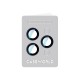 Apple iPhone 15 Pro CaseWorld Alloy Serisi Oleofobik Anti Reflective Kamera Lens Koruyucu