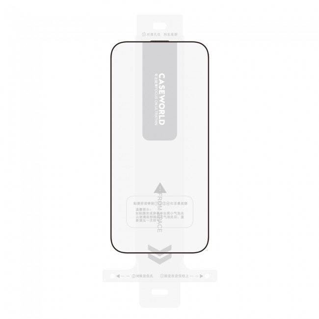 Apple iPhone 15 Pro CaseWorld Armor Serisi Eyesafe Teknolojili 0.15mm 3D Temperli Cam Ekran Koruyucu + Uygulama Aparatlı Apple iPhone 15 Pro CaseWorld Armor Serisi Eyesafe Teknolojili 0.15mm 3D Temperli Cam Ekran Koruyucu + Uygulama Aparatlı