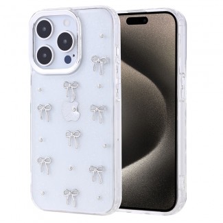 Apple iPhone 15 Pro Kılıf Airbag Tasarımlı Simli Şeffaf Zore Kutup Kapak Apple iPhone 15 Pro Kılıf Airbag Tasarımlı Simli Şeffaf Zore Kutup Kapak