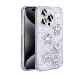 Apple iPhone 15 Pro Kılıf Airbagli Simli Arka Yüzey Zore Işıltı Silikon Kapak Apple iPhone 15 Pro Kılıf Airbagli Simli Arka Yüzey Zore Işıltı Silikon Kapak