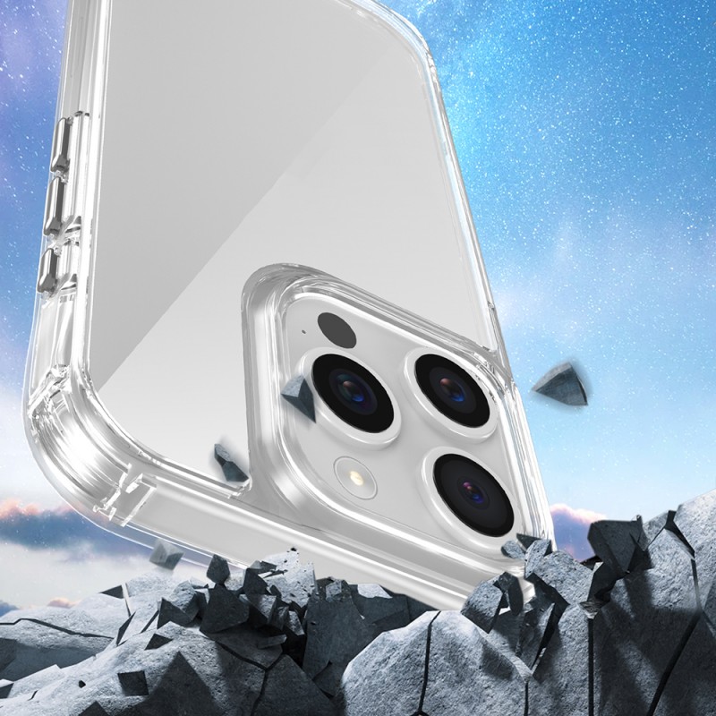 Bal-z Apple iPhone 15 Pro Kılıf Airbagli Takılabilir Askı Aparatlı Zore Snap Silikon Kapak