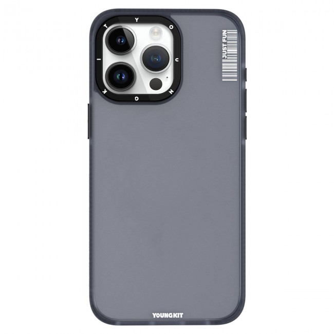 Apple iPhone 15 Pro Kılıf Buzlu Mat Tasarım Youngkit Colored Sand Serisi Kapak Apple iPhone 15 Pro Kılıf Buzlu Mat Tasarım Youngkit Colored Sand Serisi Kapak
